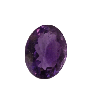 Natural Amethyst | Oval  | Lab Certified No. IGCDKBAJ45579
