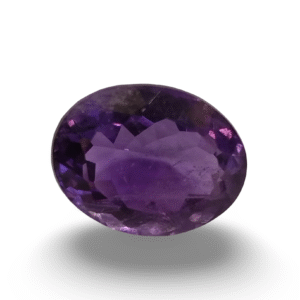 Natural Amethyst | Oval  | Lab Certified No. IGCDKBAJ45579