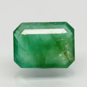 Natural Emerald | Octagon Step Cut | Govt. Lab Certified No.: 6938D27097