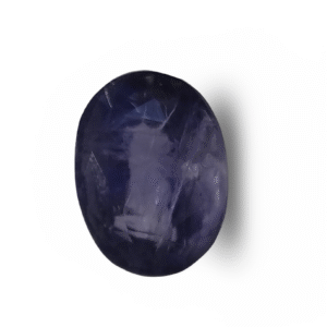 Natural Iolite | Govt. Lab Certified | Oval Mix | Blue with Certificate No.: IGCDKBAJ41554