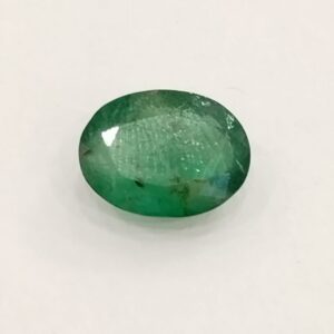 Natural Emerald | Oval Cut | Govt. Lab Certified No. SRGTL14521