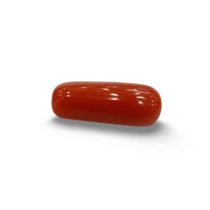Natural Red Coral | Certified | Oval Cut Gemstone Summary No. IGCDKBAJ44921